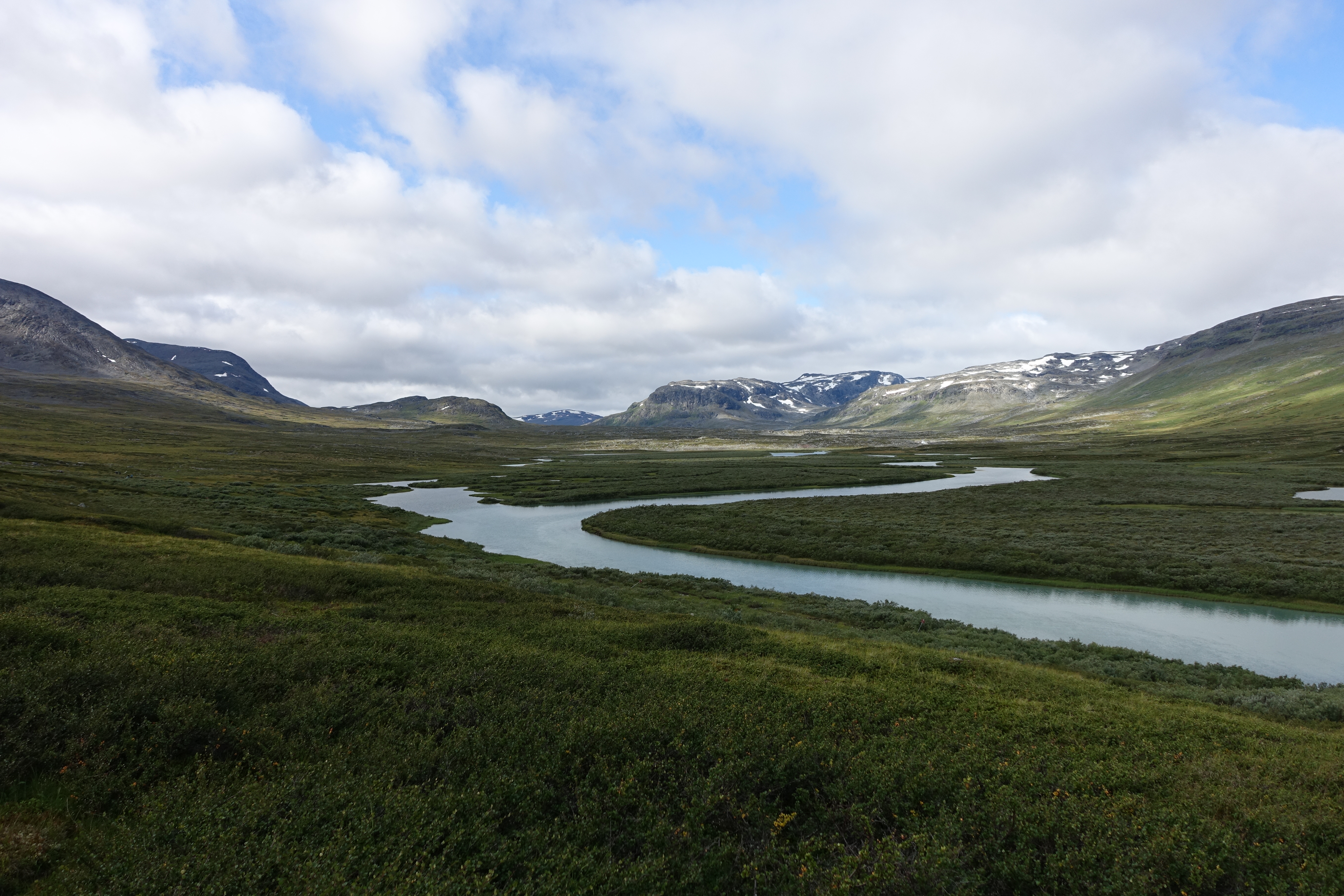 Utsikt över deltaområdet