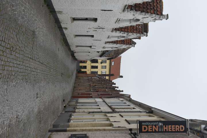 En vanlig gata i Brugge